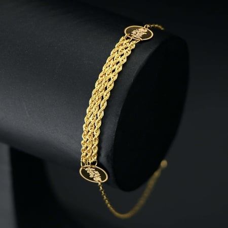 سوارة يد ذهب