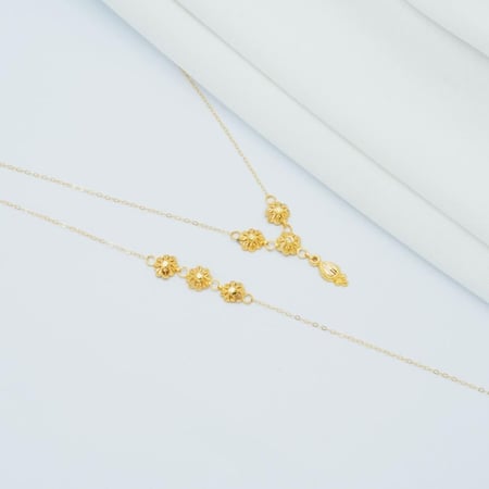 نصف طقم ذهب عيار 21