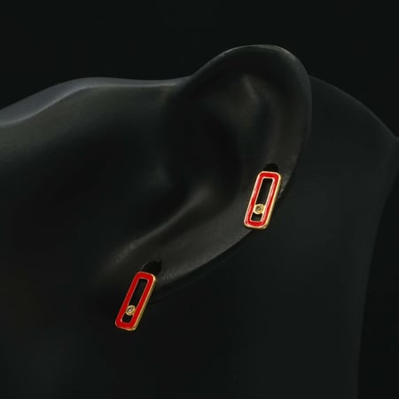 حلق ذهب طبي (E6141)