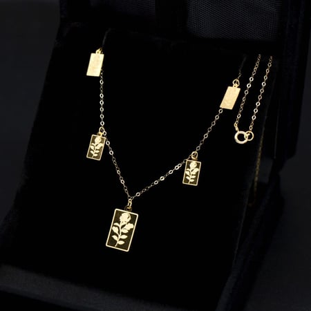 عقد ذهب سبايك (N1083)