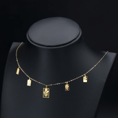عقد ذهب سبايك (N1083)