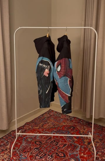 هوديز اكمام spider women