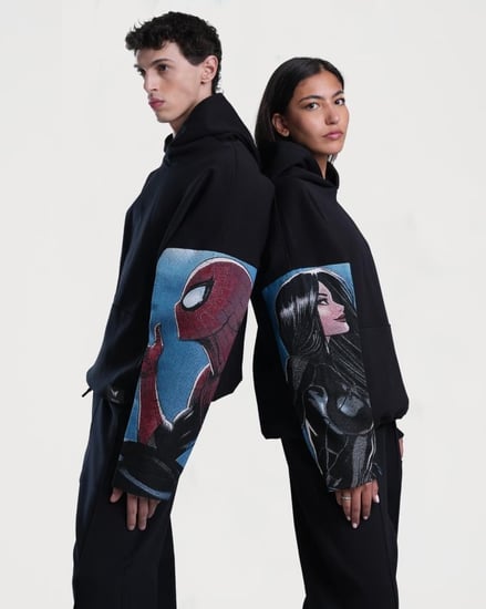 هوديز اكمام spider women