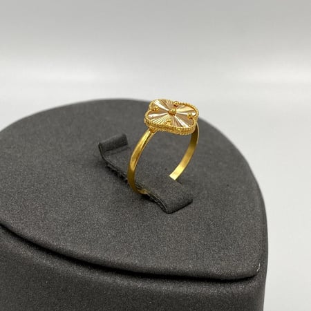 خاتم فان كليف ذهب عيار 21 الوزن 1.6 جرام