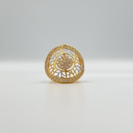 خاتم ذهب عيار 21