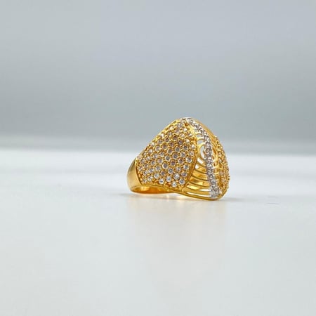 خاتم ذهب عيار 21