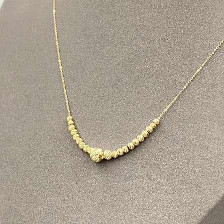 عقد ذهب عيار 18 الوزن 1.4 جرام