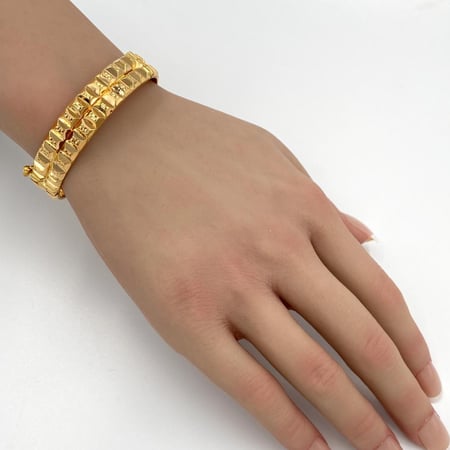اسوارة ذهب عيار 21 دورين