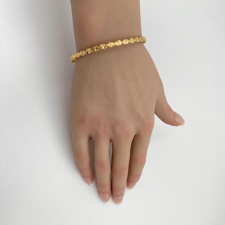 غويشة ذهب عيار 21