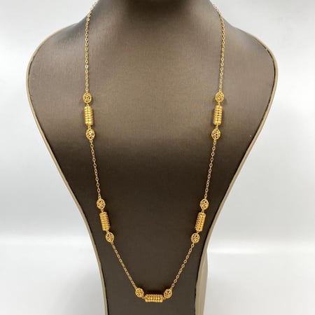 عقد سبحة ذهب عيار 21 الوزن 12.03 جرام