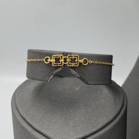 طقم ذهب عيار 21 جميل ورائع بوزن 9.16 جرام