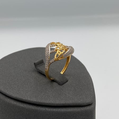 خاتم ذهب عيار 21