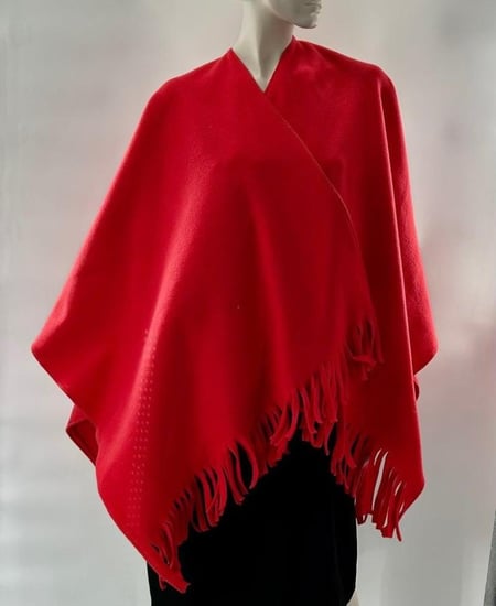 شال عنابي ميكاسا فاخر  نسائي