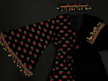 جلابية شالكي نسائية سوداء