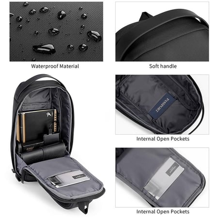 كينجسون - حقيبة كتف كروس Sling Bag KS3288W - اسود