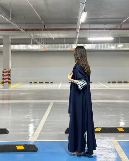 عباية كريب تايواني نصكلوش