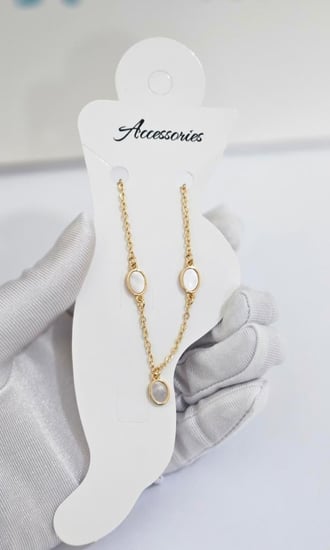 خلخال بنات رقيق وأنيق