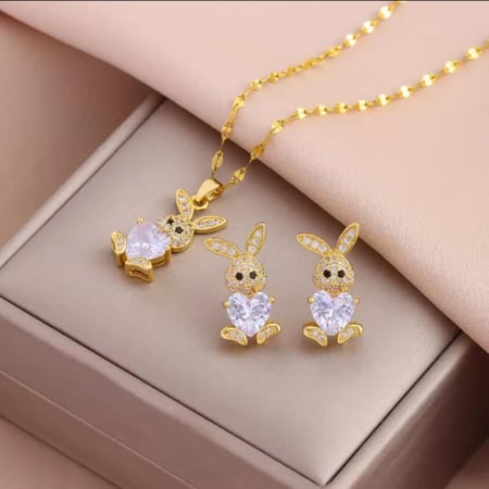 طقم زركون أطفال