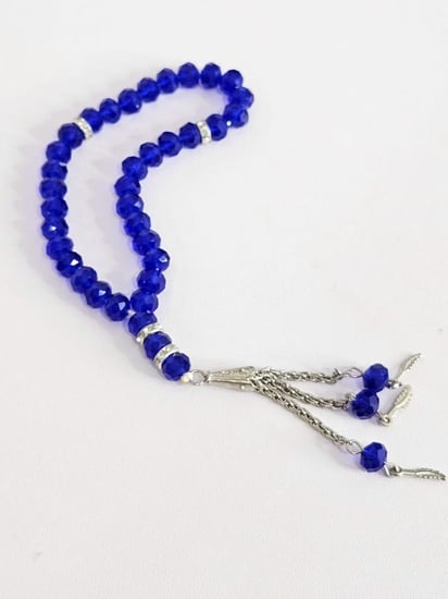 سبحة أنيقة للأولاد بلون أزرق ملكي