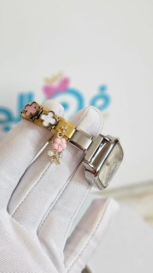 ساعة يد مع سوار التشارمز الإيطالية