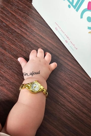 ساعة يد بناتية فاخرة