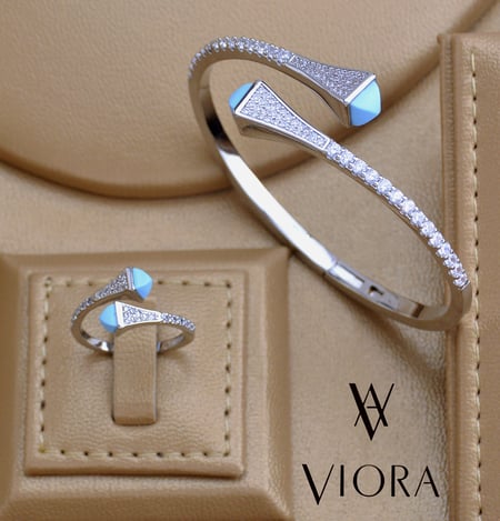 طقم إسوارة مع خاتم