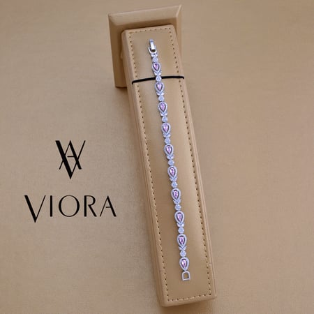 إسوارة زركون تصميم ألماس