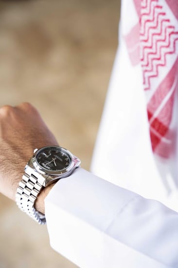 ساعة كشخة اصل الفخامة