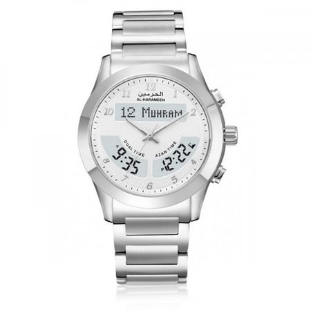 ساعة الحرمين اذان دبل تايم