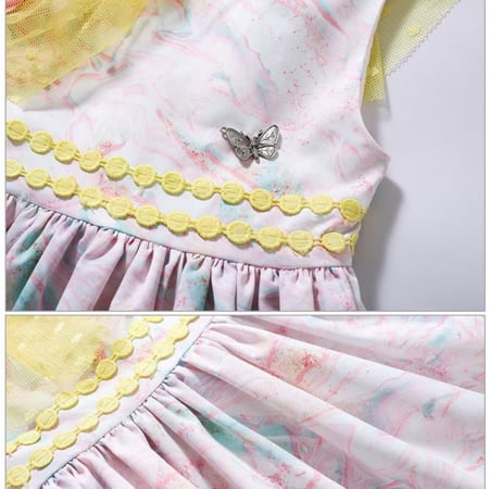 فستان أسباني مع طوق شعر