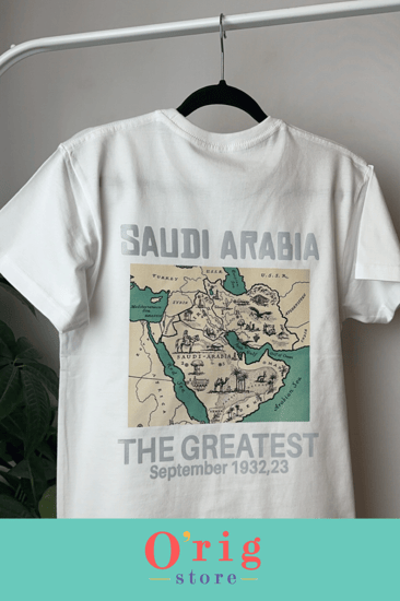 تيشيرت بصورة تاريخية للمملكة