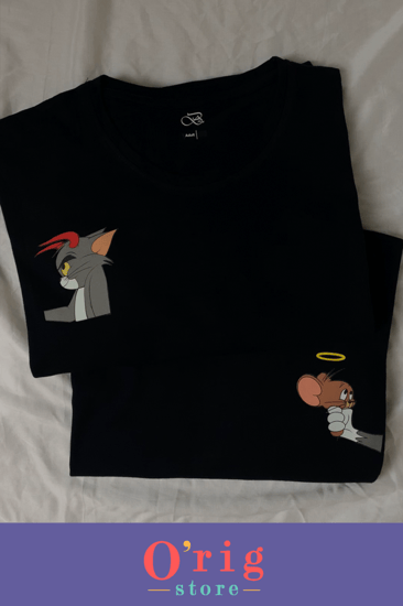 تيشيرتات توم الشرير وجيري الملاك