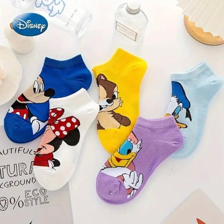 جوارب ديزني فري سايز 5 ازواج