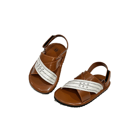 نعال شرقي اطفال بني وابيض