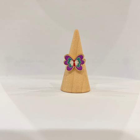 خاتم اطفال بناتي يمكن تكبيره او تصغيره