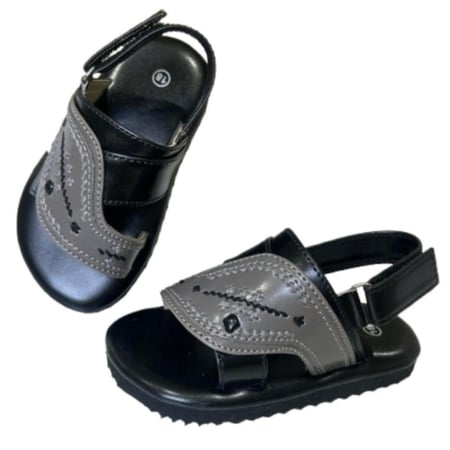 نعال زبيري اطفال اسود