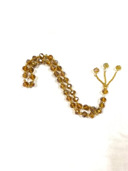 سبحة اطفال عسلي