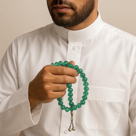 سبحة زمرد اصلي