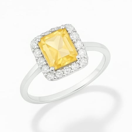 خاتم الماس ذهب عيار 18