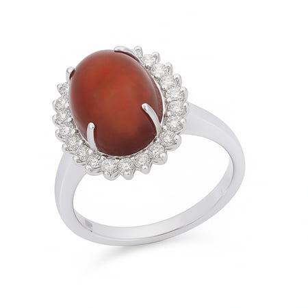 خاتم الماس ذهب عيار 18