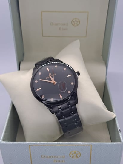 ساعة رجالية Diamond Blue استيل A3512