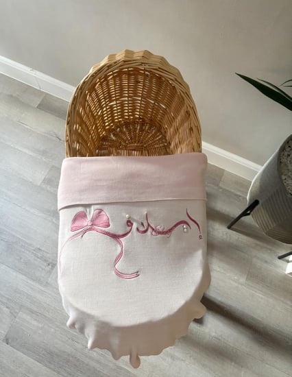 بطانيه وجهين وردي