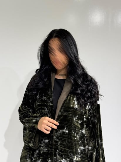 مخمل زيتي مطبوع