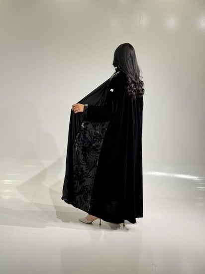 مخمل مع تدخيلات شيفون