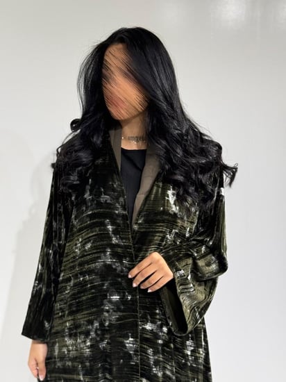 مخمل زيتي مطبوع