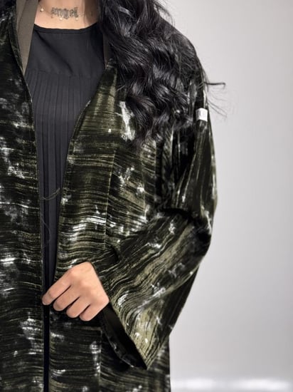 مخمل زيتي مطبوع