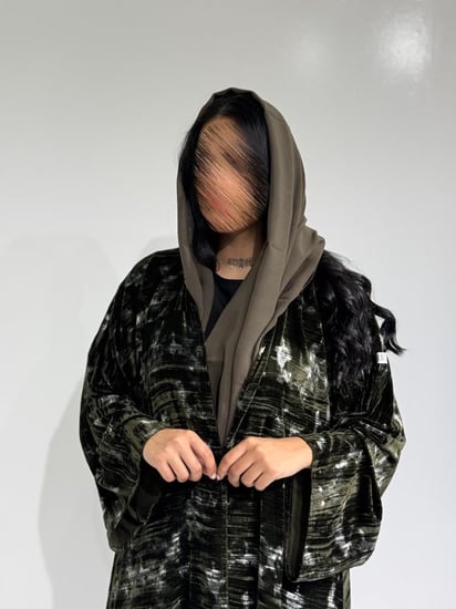 مخمل زيتي مطبوع