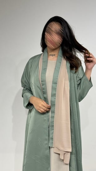 عباية جاكار تركواز