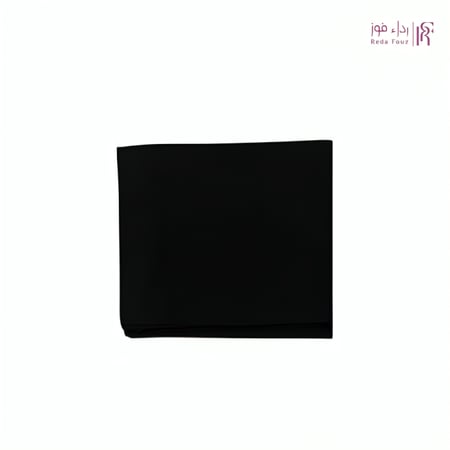 طرحة أسود سادة بلوقو ٢ متر x  ٧٥  سم