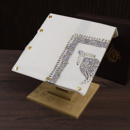 شال كشميري صوف نص ترمه شغل يدوي